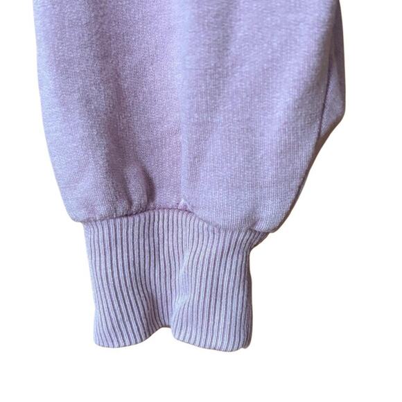 Pink Ombre Long Sleeve Cutout Back Relaxed Fit Lightweight Casual Cozy Style - Picture 3 of 5